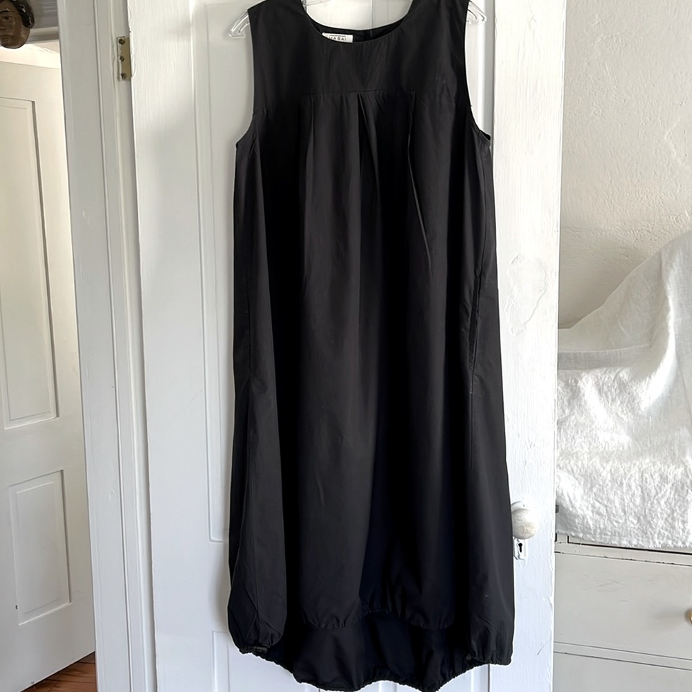 Masai Copenhagen Black  Midi Dress Size L